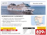 Norwegische Fjordwelt von MSC Cruises im aktuellen Netto Marken-Discount Prospekt