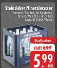 Mineralwasser bei EDEKA im Prospekt "" für 5,99 €