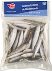 Sardines entières de Méditerranée surgelées à Intermarché dans Saint-Cyprien Sardines entières de Méditerranée surgelées à Intermarché dans Saint-Cyprien