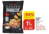 Chips - Auchan en promo chez Bi1 Vaux-le-Pénil à 1,72 €