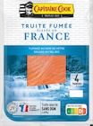 Truite fumée élevée en France - CAPITAINE COOK dans le catalogue Intermarché Super