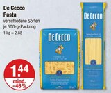 Pasta von De Cecco im aktuellen V-Markt Prospekt für 1,44 €