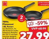 Pfannenset XL Force von Tefal im aktuellen Kaufland Prospekt für 27,99 €