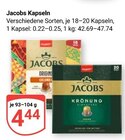 Origins Angebote von Jacobs bei GLOBUS Völklingen für 4,44 €