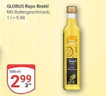 Raps-Bratöl bei GLOBUS im Gera Prospekt für 2,99 €