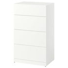 Kommode mit 4 Schubladen weiß Angebote von LASTARE bei IKEA Hoyerswerda für 89,00 €