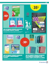 Offre Enveloppe dans le catalogue E.Leclerc du moment à la page 27