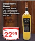 Grappa Riserva Magnum im Angebot bei GLOBUS in Hofheim Grappa Riserva Magnum Angebote bei GLOBUS Hofheim für 22,99 €