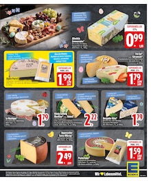 Käse im EDEKA Prospekt "Wir lieben Lebensmittel." mit 30 Seiten (München)