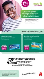 Aktueller mea - meine apotheke Apotheke Prospekt in Bergisch Gladbach und Umgebung, "Unsere Juni-Angebote" mit 4 Seiten, 01.06.2025 - 30.06.2025