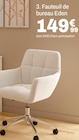 Fauteuil de bureau Eden en promo chez But Thionville à 149,99 €