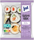 Sushi Box Kiku von ja! für 2,99 € bei REWE im Angebot Sushi Box Kiku von ja! im aktuellen REWE Prospekt