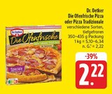 Die Ofenfrische Pizza bei EDEKA im Dinkelsbühl Prospekt für 2,22 €