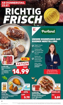 Rinderrouladen im aktuellen Kaufland Prospekt (Essen) Rinderrouladen im Kaufland Prospekt "Hier bin ich richtig" mit 56 Seiten (Essen)