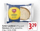Landbrot von Schär für 3,29 € bei E center im Angebot Landbrot von Schär im aktuellen E center Prospekt