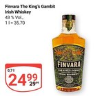 The King's Gambit Irish Whiskey im Angebot bei GLOBUS in Halle The King's Gambit Irish Whiskey Angebote von Finvara bei GLOBUS Halle für 24,99 €