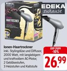 Ionen-Haartrockner Angebote von EDEKA zuhause bei EDEKA Friedrichshafen für 26,99 €