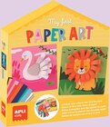 Boîte Jeu My First Paper Art - APLI kids en promo chez Intermarché Hyper Poitiers à 9,99 €