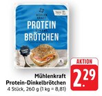 Protein-Dinkelbrötchen Angebote von Mühlenkraft bei EDEKA Schwäbisch Hall für 2,29 €