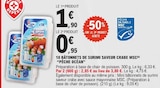 Bâtonnets de Surimi Saveur Crabe MSC - PÊCHE OCEAN dans le catalogue E.Leclerc