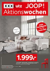 Aktueller XXXLutz Möbelhäuser Prospekt mit Wohnlandschaft, "JOOP! Aktionswochen", Seite 1