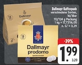 Kaffeepads Angebote von Dallmayr bei EDEKA Freital für 1,99 €