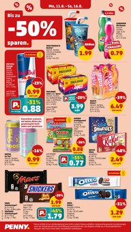 Red Bull im Penny Prospekt "Wer günstig will, muss Penny." mit 36 Seiten (Halle (Saale))