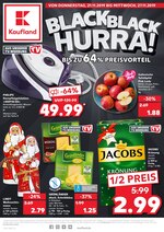 Kaufland Prospekt "BLACK BLACK HURRA!", 48 Seiten, für Leverkusen, 21.11.2019 - 27.11.2019 Kaufland Prospekt "BLACK BLACK HURRA!", 48 Seiten, für Leverkusen, 21.11.2019 - 27.11.2019