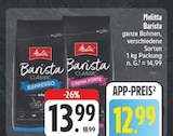 Barista Classic Espresso Angebote von Melitta bei EDEKA Plauen für 12,99 €