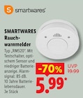 Rauchwarnmelder von smartwares im aktuellen Lidl Prospekt für 5,99 €