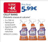 Pistolets crasse et calcaire - CILLIT BANG dans le catalogue Costco