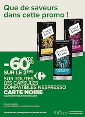 Promos Capsules De Café dans le catalogue "J’peux pas, J’ai promos !" de Carrefour Proximité à la page 10