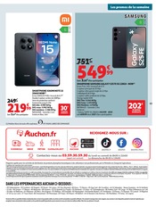 Promos Smartphone dans le catalogue "BEAUTÉ" de Auchan Hypermarché Smartphone en promo dans le catalogue Auchan Hypermarché à la page 43