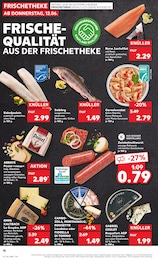 Lachs Angebot im aktuellen Kaufland Prospekt auf Seite 18