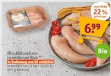 Bio-Hähncheninnenbrustfilet Angebote bei tegut Coburg für 6,99 €