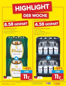 Bier im aktuellen Netto Marken-Discount Prospekt (Pforzheim) Bier im Netto Marken-Discount Prospekt "Aktuelle Angebote" mit 65 Seiten (Pforzheim)