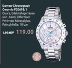 GLOBUS - Damen-Chronograph Ceramic F20693/1 Angebot im Prospekt Damen-Chronograph Ceramic F20693/1 bei GLOBUS im Prospekt "" für 119,00 €