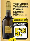 Aktuelles Valdobbiadene Prosecco Spumante DOCG Angebot bei Trinkgut in Frankfurt (Main) ab 5,49 €