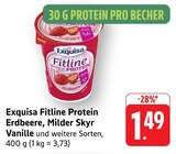 Fitline Protein Erdbeere Angebote von Exquisa bei E center Frankenthal für 1,49 €