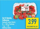 Erdbeeren Angebote von Gut & Günstig bei diska Dresden für 3,99 €