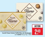 Tiamo Feinstes Trüffel Marc de Champagne Angebote von Sarotti bei Marktkauf Tübingen für 2,49 €