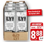 Barista Edition Hafer Angebote von Oatly bei EDEKA Speyer für 8,88 €