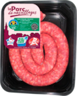 SAUCISSE ROULÉE LABEL ROUGE LE PORC DE NOS VILLAGES FILIÈRE AUCHAN "CULTIVONS LE BON" - AUCHAN CULTIVONS LE BON à 6,99 € dans le catalogue Auchan Hypermarché