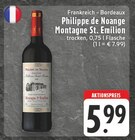 Montagne St. Emilion Angebote von Philippe de Noange bei EDEKA Lippstadt für 5,99 €