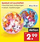 Spielball mit Leuchteffekt im Angebot bei Netto Marken-Discount in Hildesheim Spielball mit Leuchteffekt Angebote bei Netto Marken-Discount Hildesheim für 2,99 €