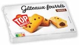 Gâteaux fourrés chocolat - TOP BUDGET en promo chez Intermarché Gap à 2,00 €