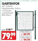 GARTENTOR Angebote bei Wreesmann Brandenburg für 79,99 €