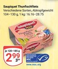 Thunfischfilets von Saupiquet für 2,99 € bei GLOBUS im Angebot Thunfischfilets von Saupiquet im aktuellen GLOBUS Prospekt
