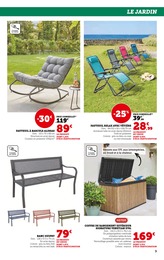 Offre Banc dans le catalogue Super U du moment à la page 9