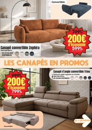 Offre Canapé Convertible dans le catalogue Maxi Bazar du moment à la page 8